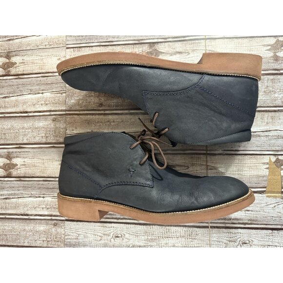 TOD’s Suede Chukka Boots Size 10 Color Dark Blue main image 8